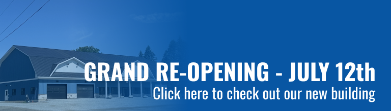 Grand Re-opening - July 12th